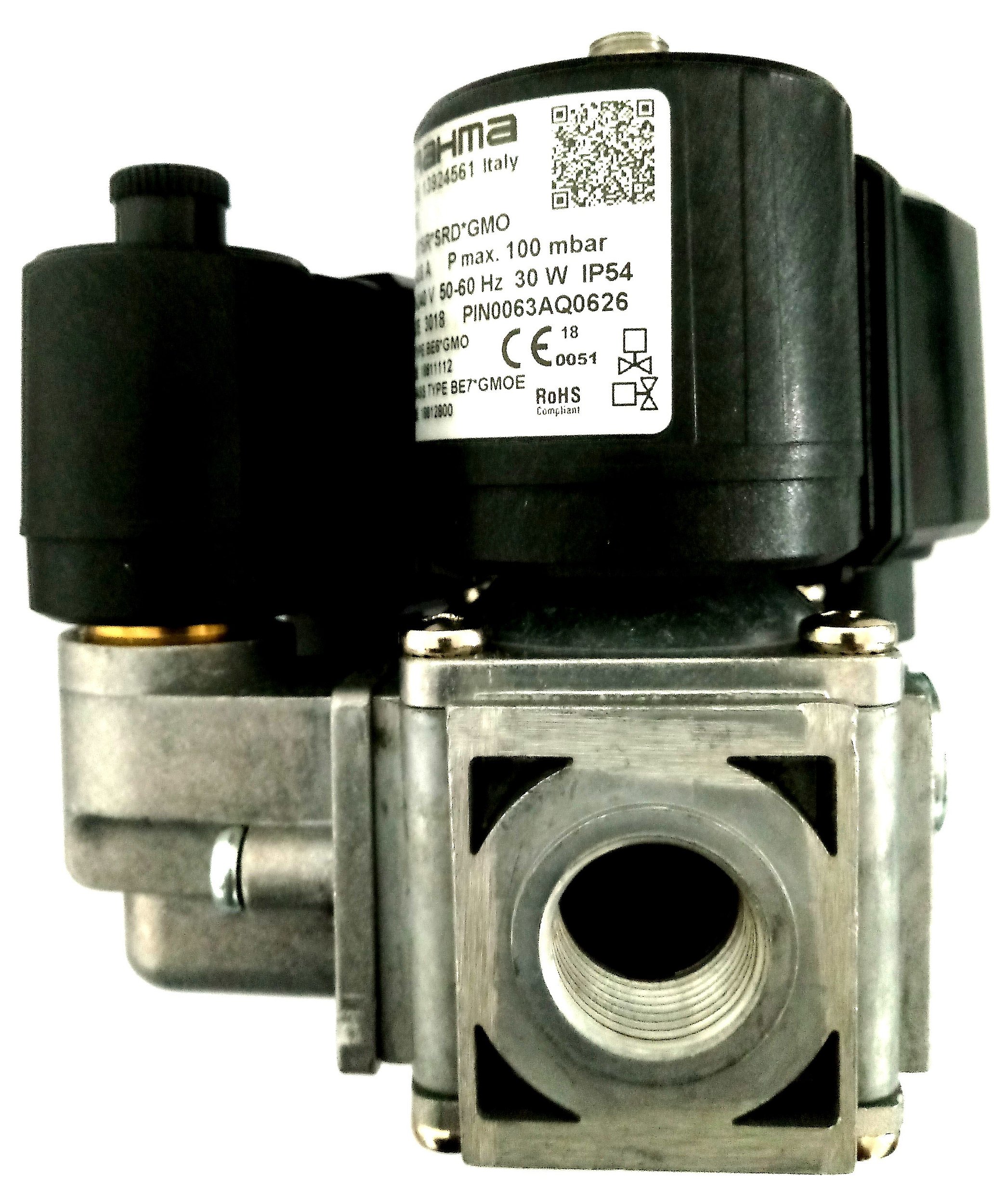 Válvula solenoide para queimadores industriais Brahma Eg15 Sr Gmo