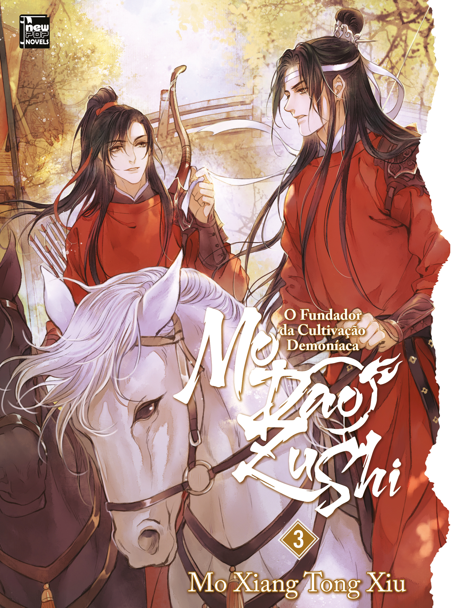 NewPOP revela a capa da novel Mo Dao Zushi