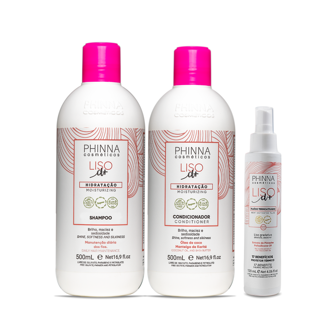 Kit Shampoo + Condicionador Óleo de Coco Mega Hidratante Anti Frizz - 2  Litros Profissional