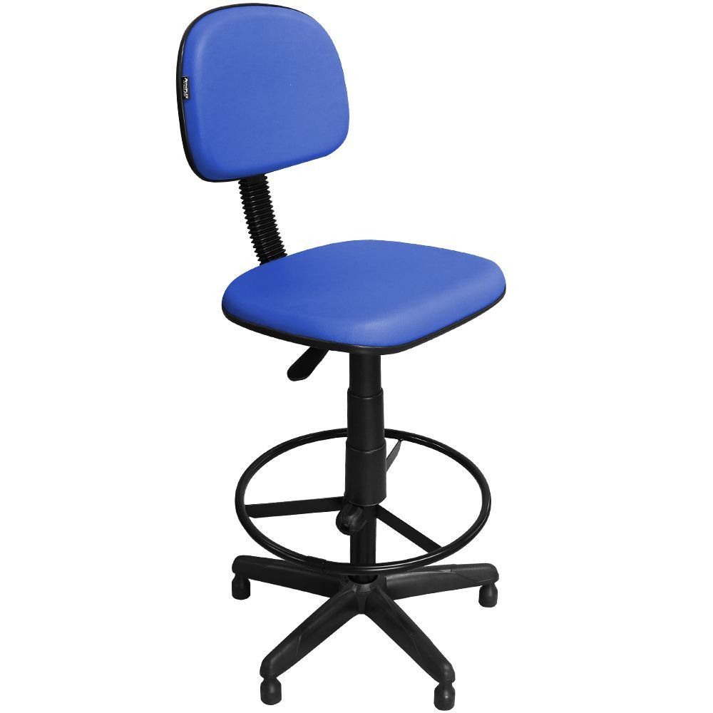 Cadeira Azul para Caixa de Mercados e Supermercados - Pethiflex - Pethiflex