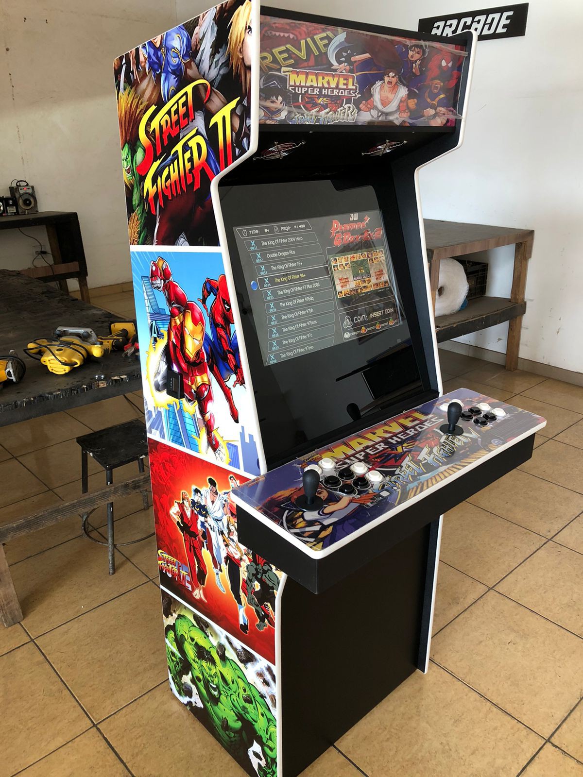 Máquina Arcade Extra Grande