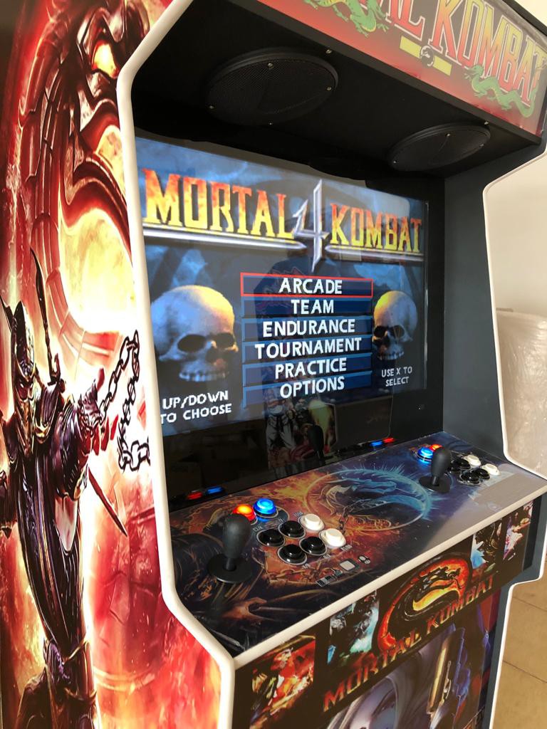 Arcade Fliperama Multijogos 32 Polegadas Slim - Mortal Kombat x ...