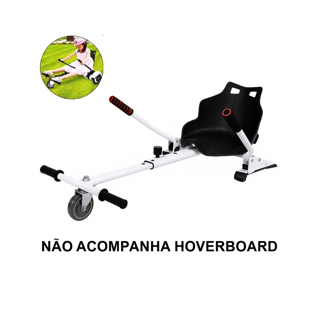 Carrinho para Hoverboard - Hover Kart (Chassis Reforçado) - DSRshop
