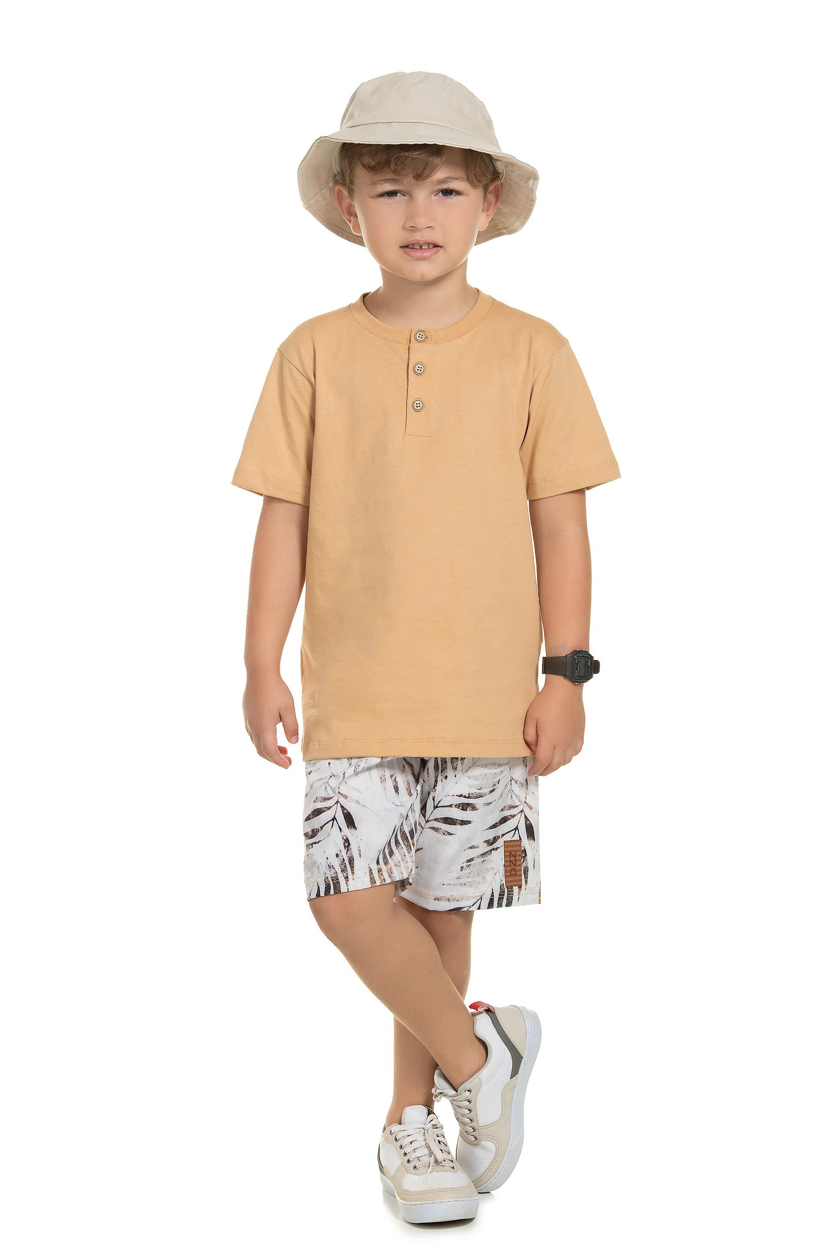 Conjunto Infantil masculino Bermuda Tactel - Tipinhos Moda Infantil e  Juvenil