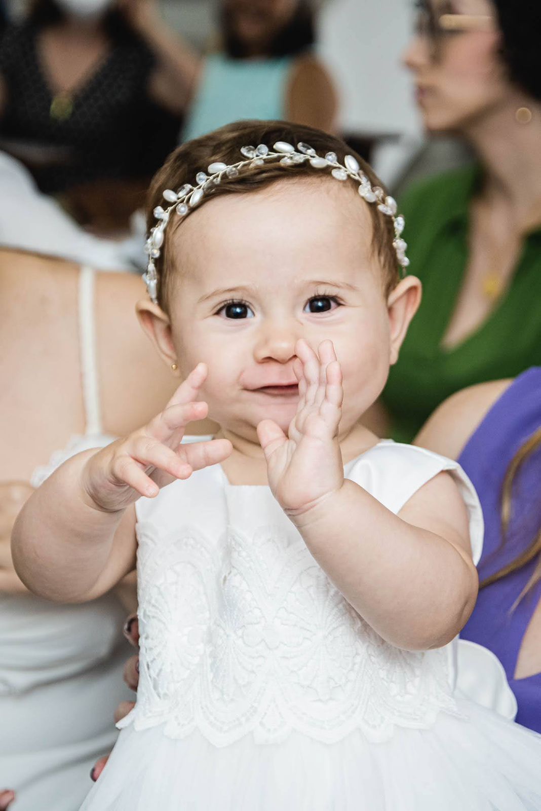 Tiara para Batizado Cristal Candy Lover Store