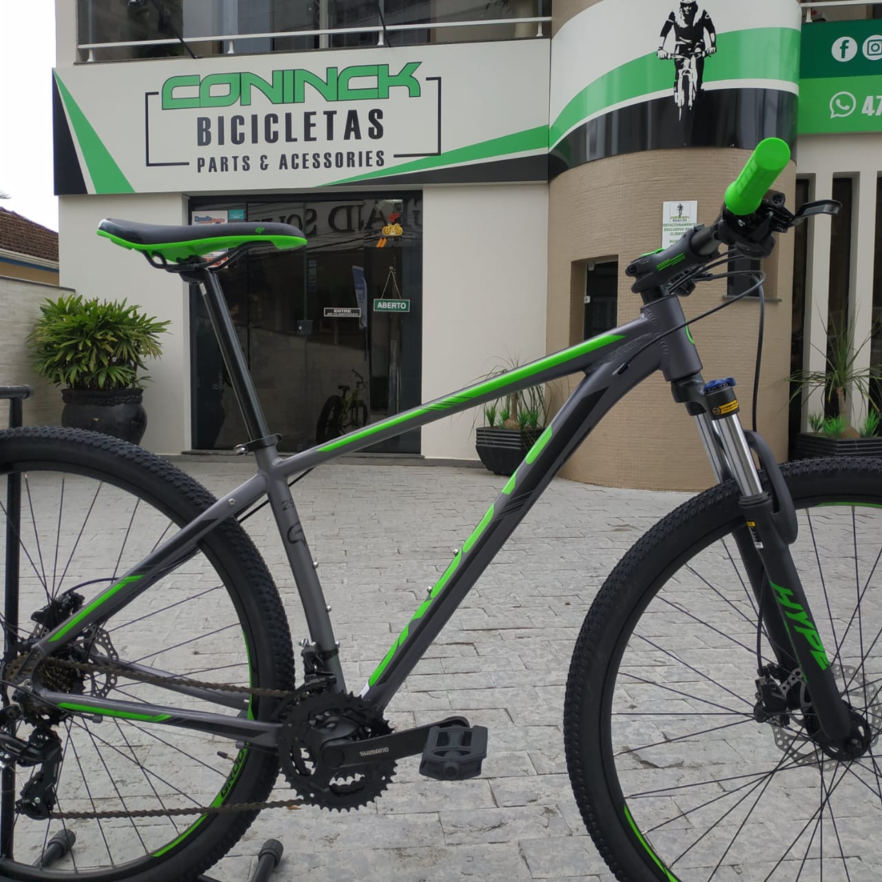 BICICLETA ARO 29 SHOOT RAGE 21V CAMBIOS SHIMANO F DISCO E SUSP