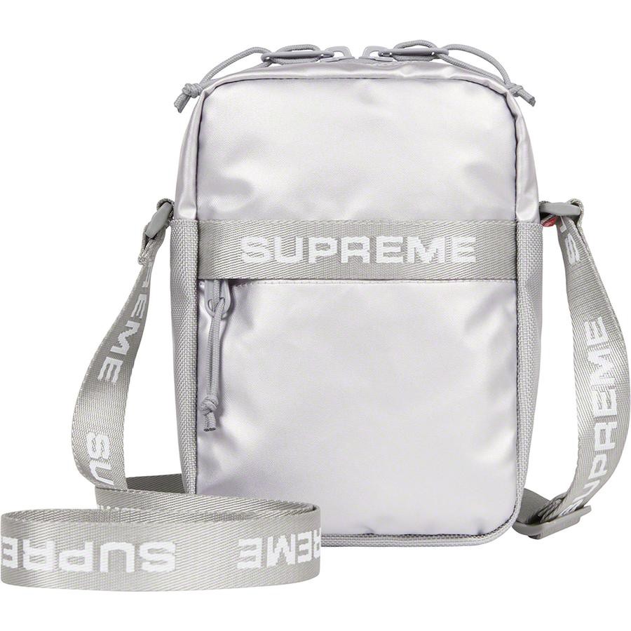 SUPREME - BOLSA LATERAL Shoulder Bag " Silver " - UNBOX ®