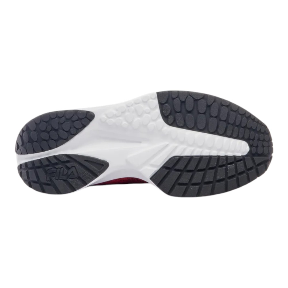 Tênis Fila Agile Preto e Vermelho Masculino - 10K Sports