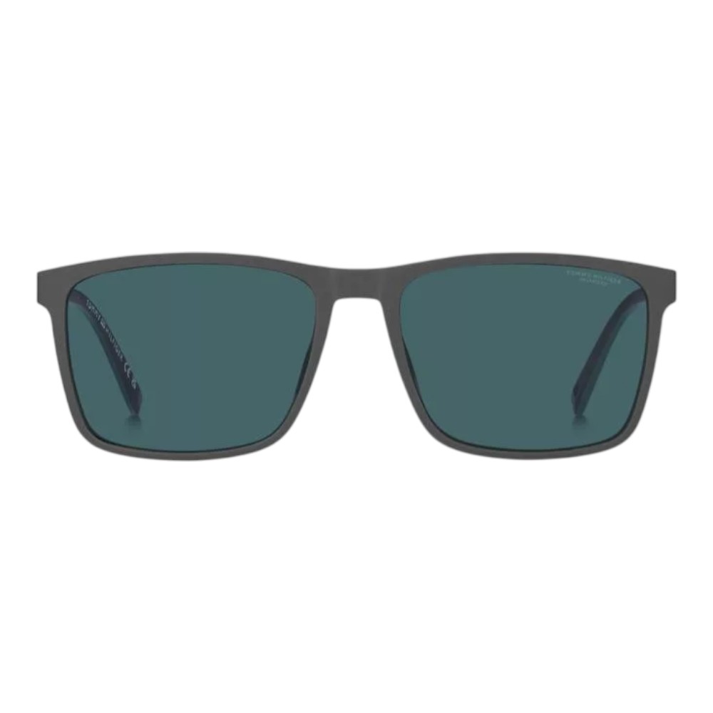 Óculos Tommy Hilfiger 2320C Cinza Escuro e Verde Masculino - 10K Sports