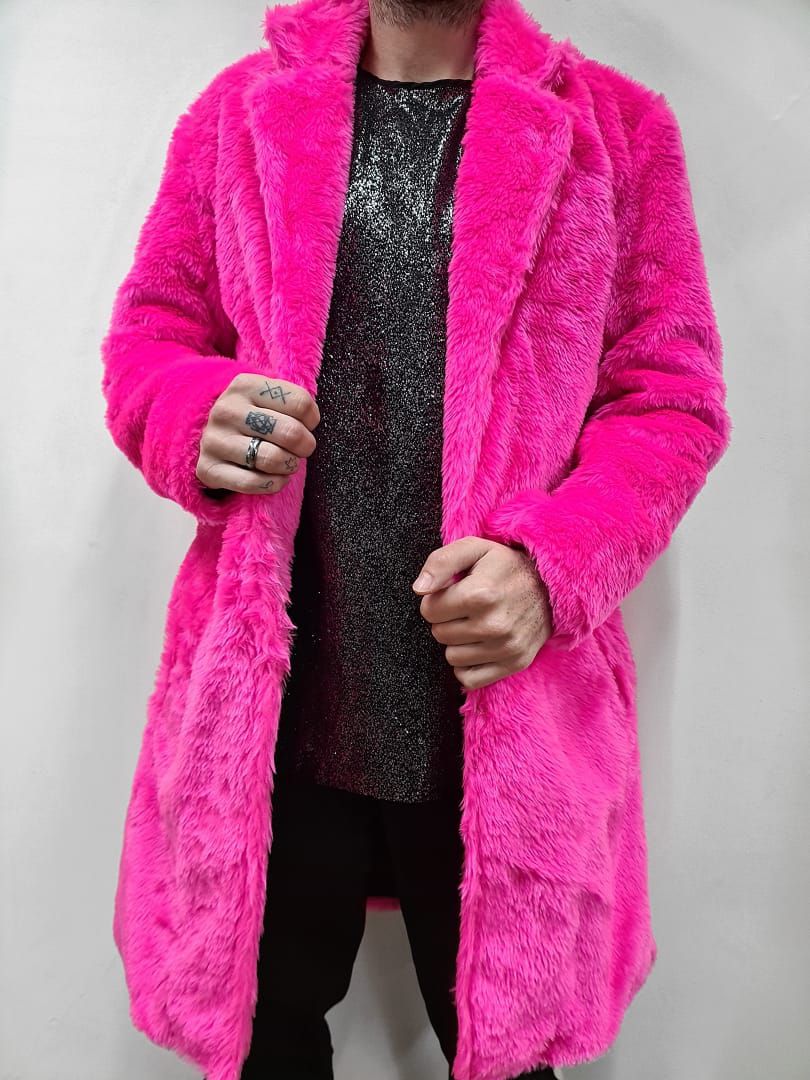 Comprar Casaco de pelo sintético luxo alongado rosa barbie - DOS PÉS À  CABEÇA - Moda Praia e Roupas Femininas Exclusivas