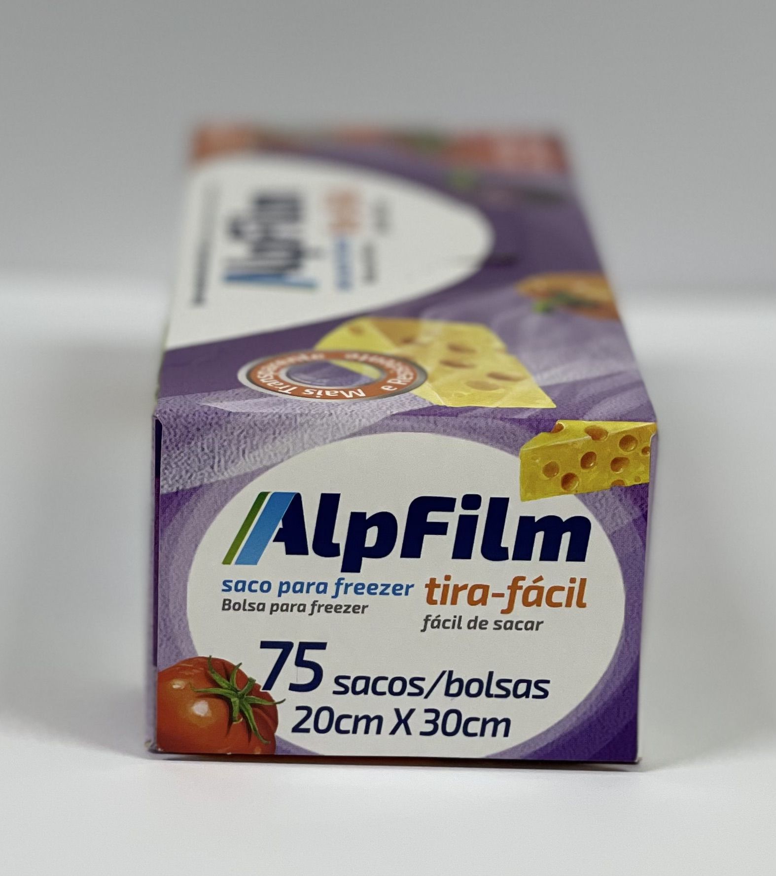 Saco Freezer Tira Fácil 20cm x 30cm (75 sacos por embalagem) 1 un