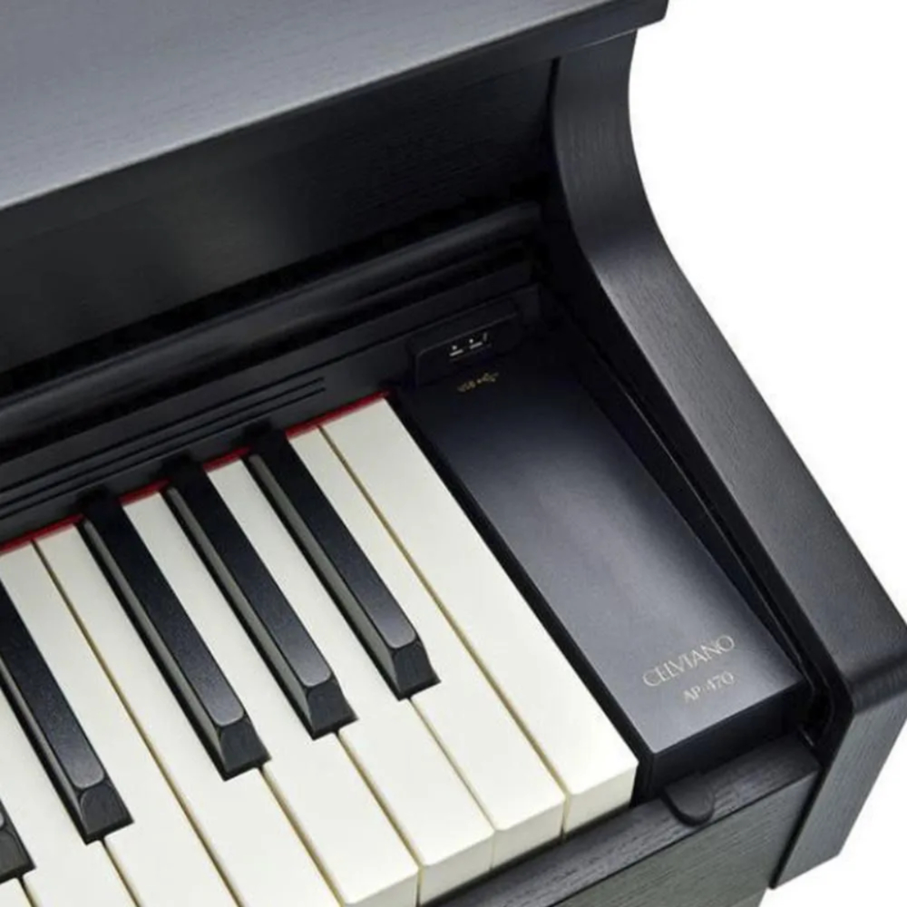 Piano Casio Digital Celviano AP470 Preto - Casadei Instrumentos Musicais
