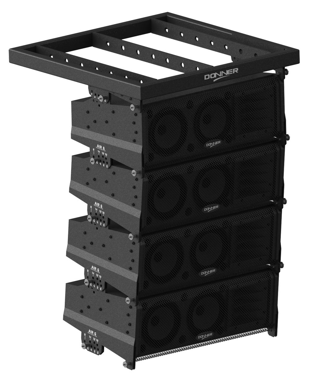 Coluna Line Array Horizontal LL Audio 300w AIR 6 - Casadei Instrumentos ...