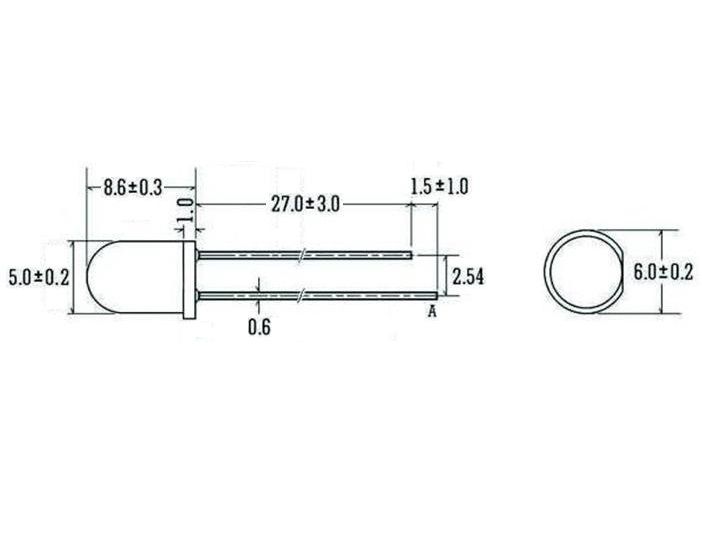 Led 5mm Rgb Con Cambio De Color 10 Piezas Sge09957-10