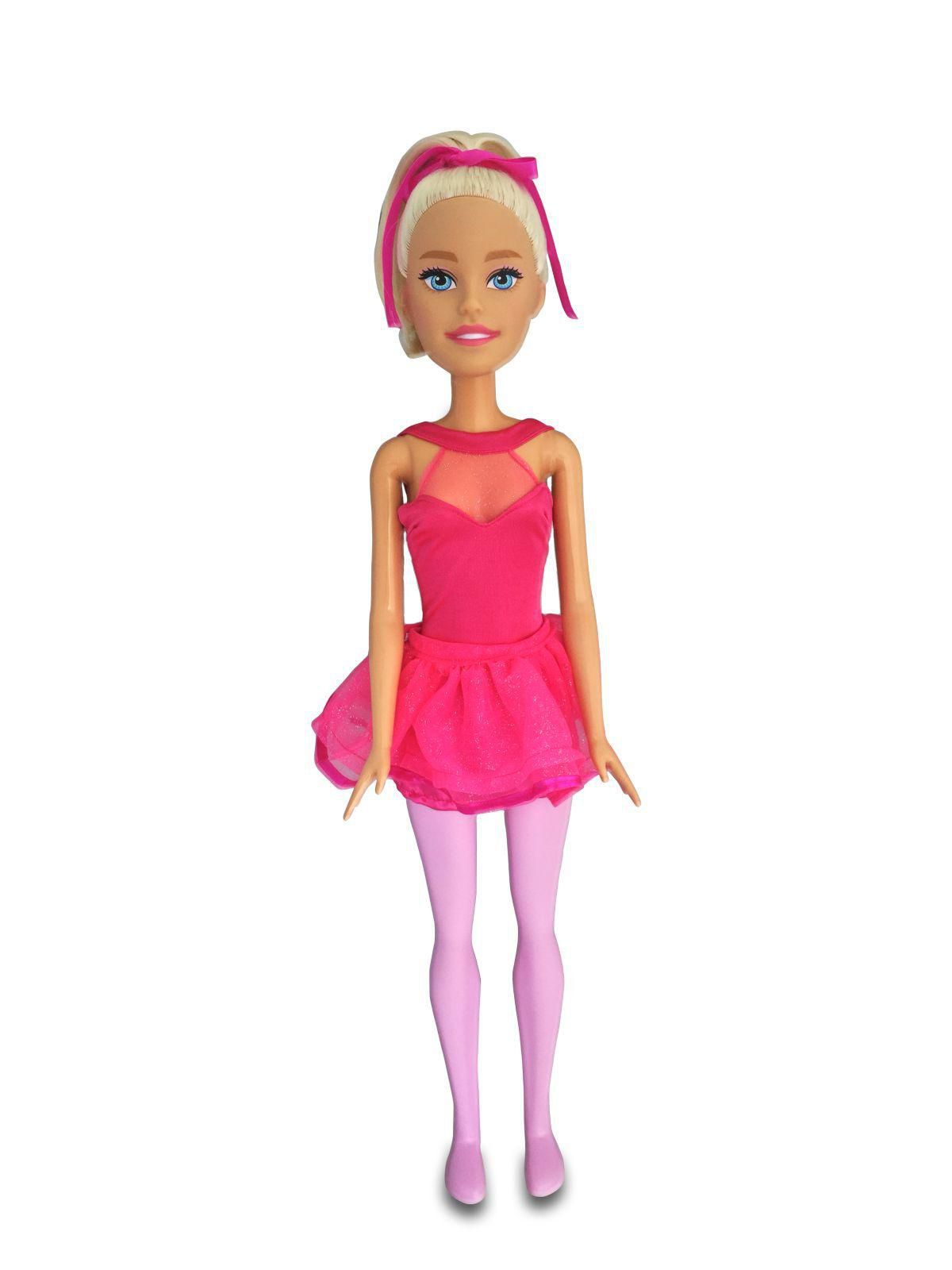 Boneca Barbie Bailarina Grande 65cm - Kiko Brinquedos