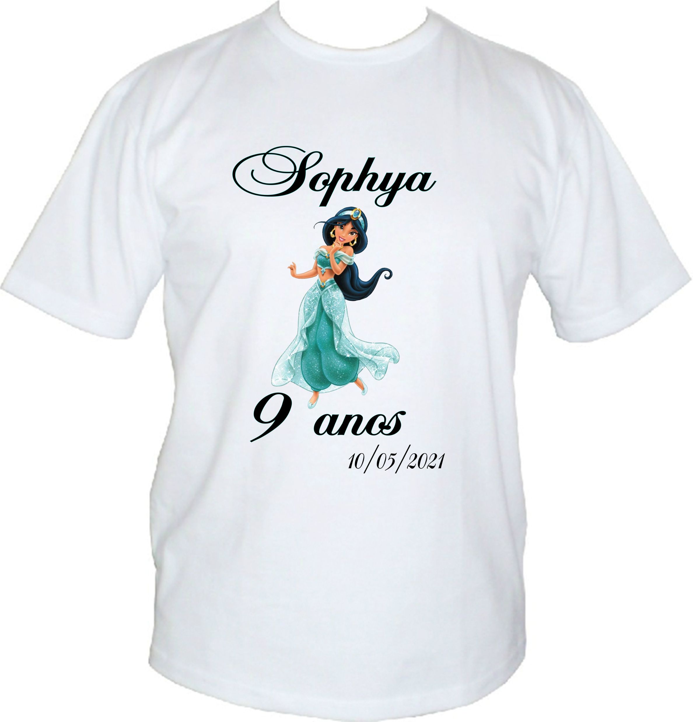 Camiseta Personalizadas - Princesa Sofia - Só Canecas & Personalizados