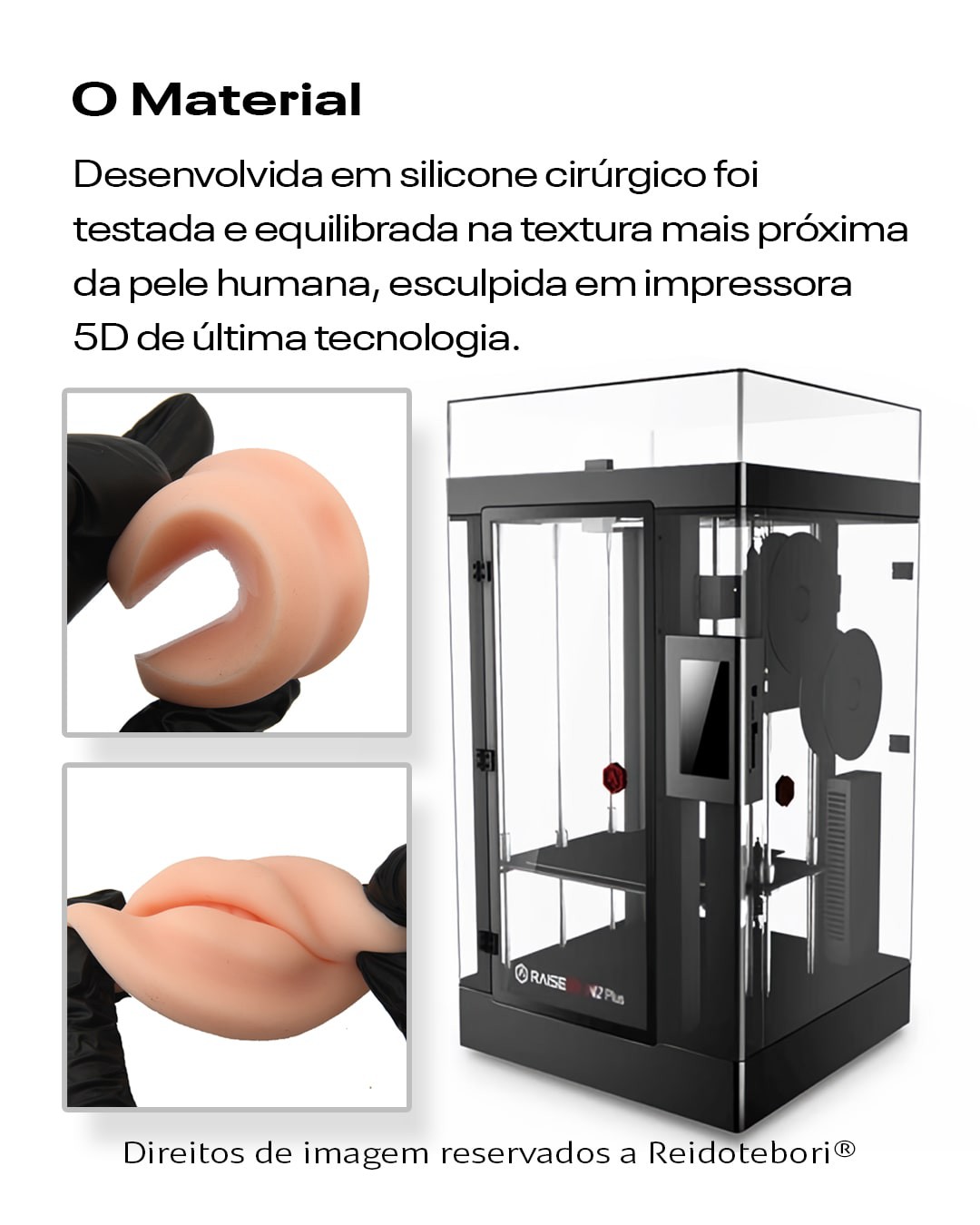 Pele Treino 3D Realista Para Sobrancelhas,Olhos e Maquiagens - Lu