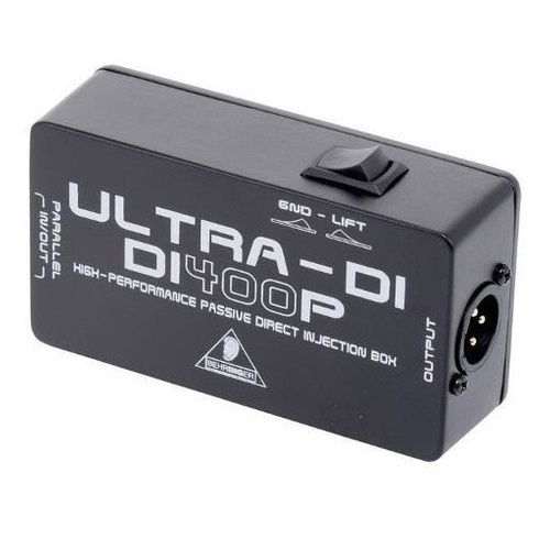 Direct Box Passivo Behringer UltraDI DI400P Krunner Loja de