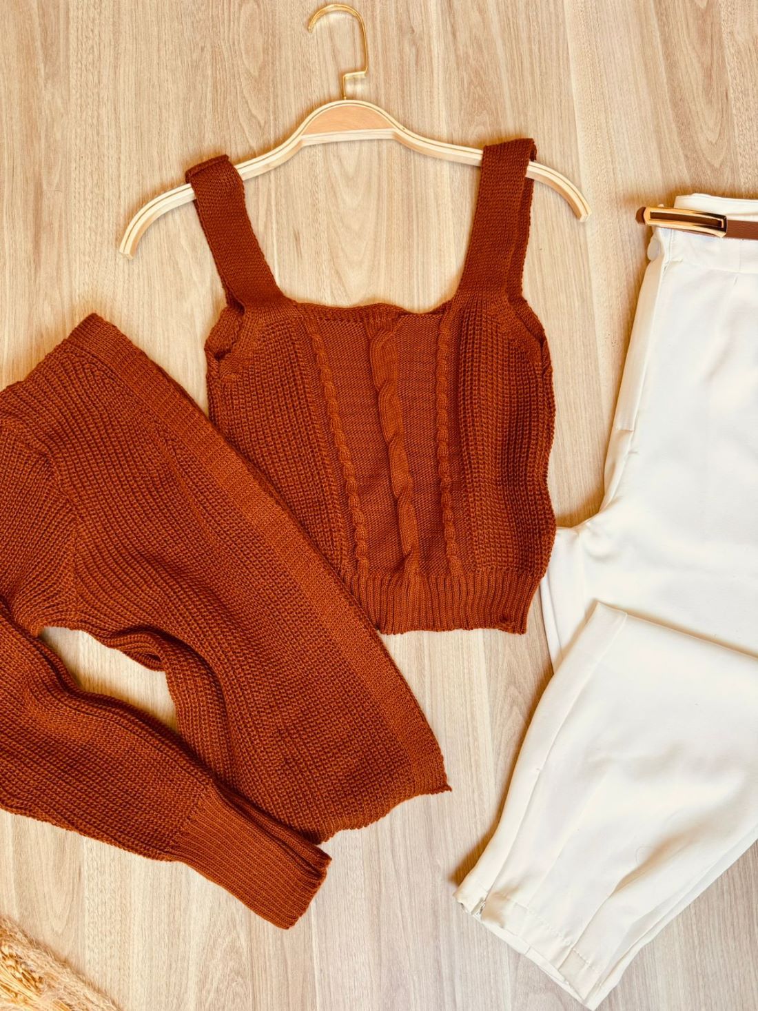 Conjunto Twin Set Sofia - Tricô Atacado