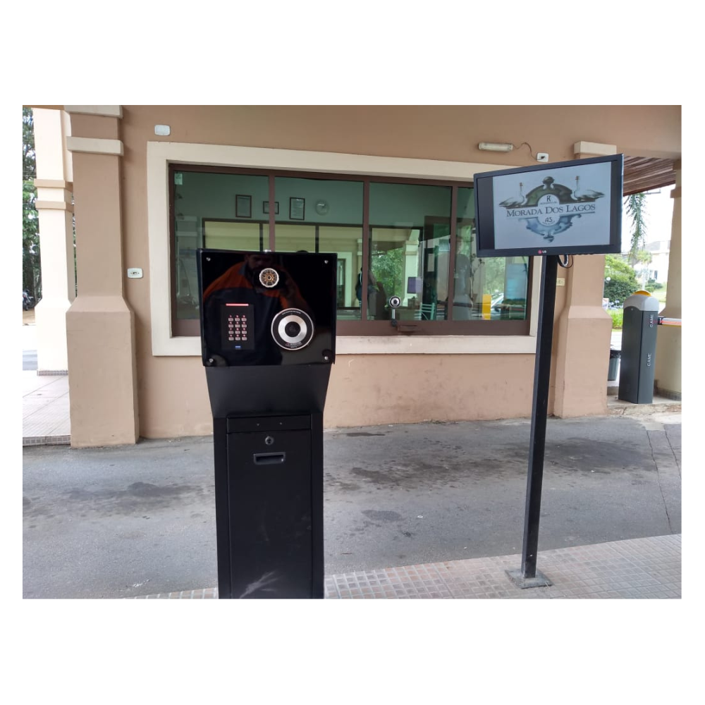 Intercomunicador Pedestal Para Vidro WS IT/07 - Central Evangélica