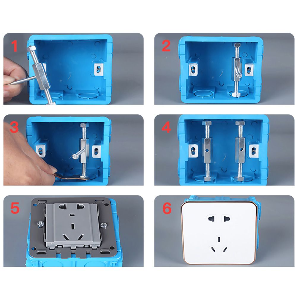 Kit de Reparo para Caixa de Luz Tomada Interruptor - Yaay | Presentes ...