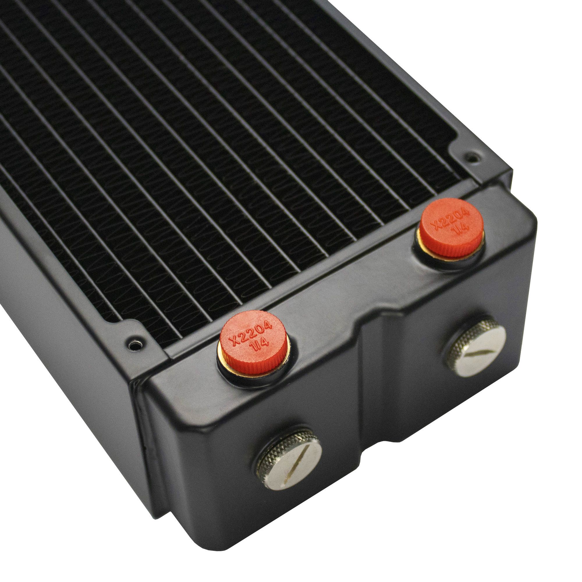 Radiador 360mm x 65mm de Cobre Freezemod G1/4 para Water Cooler Custom ...