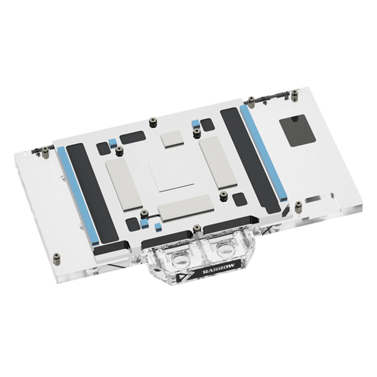 Block Gpu Rgb GPU Block RTX 4090 Gigabyte Aorus Barrow RGB - Power UP Water Cooler ...