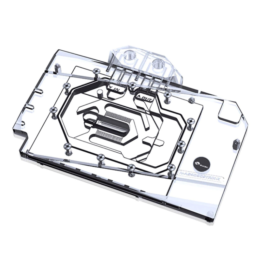 Block Gpu Rgb GPU Block MSI RTX 3080 e 3090 Bykski RGB - Power UP Water Cooler - De ...