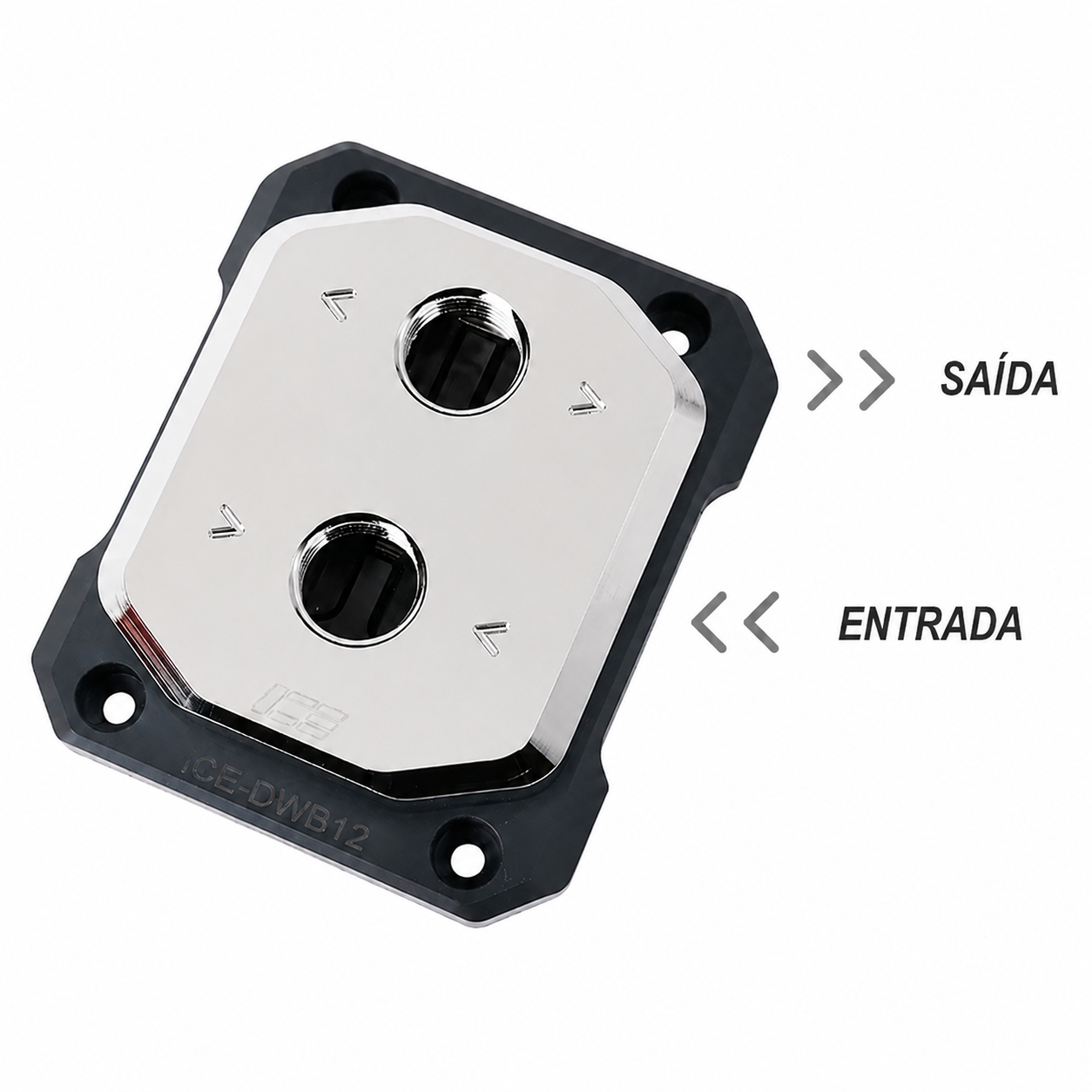 CPU Block Direct Die IceMan Intel LGA 1851 e 1700 para Water Cooler ...