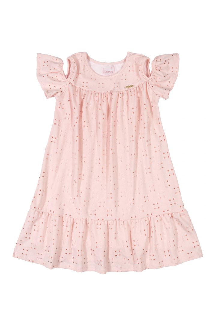 Vestido Quimby Laise Rosa Pin Pin Baby Cal ados e Roupas para