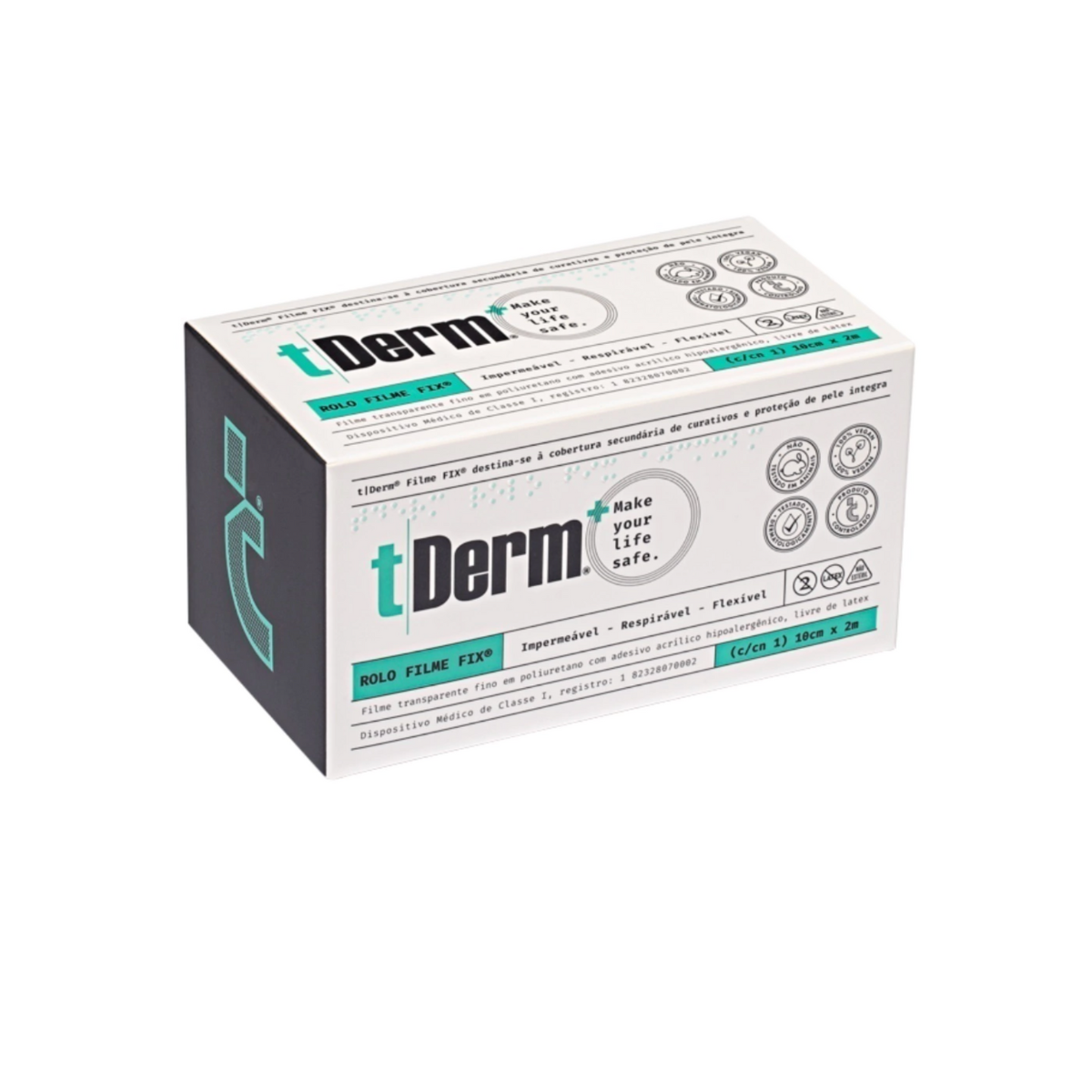 T Derm Filme Versao Rolo FIX 10CMX5M - TropicalDerm - EniFar