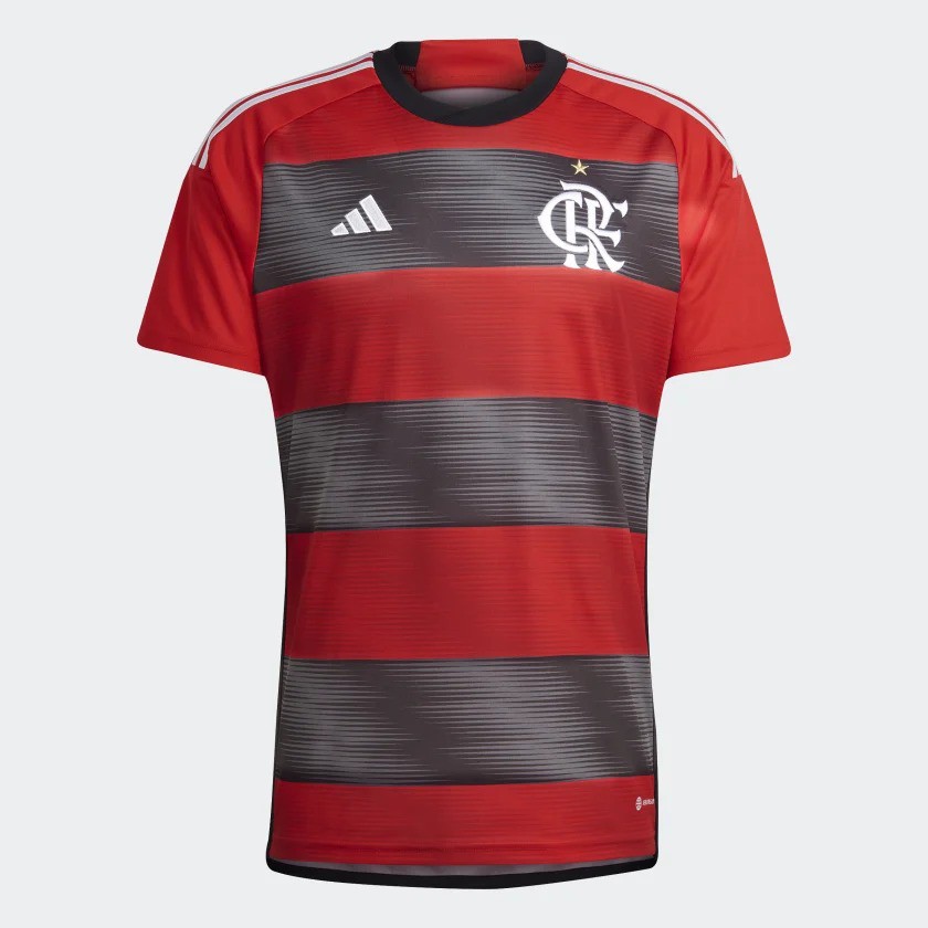 Camisa Flamengo Infantil Pré Jogo Adidas 2023 - flamengo