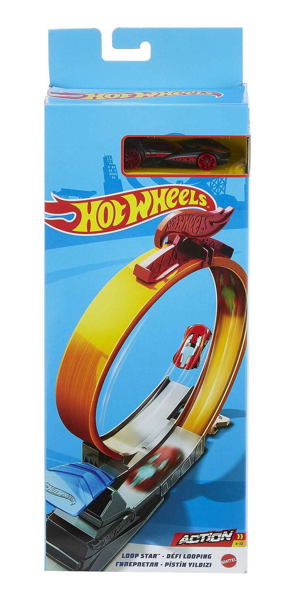 Pista Hot Wheels Loop Star Rei do Looping - Mattel - A sua Loja de