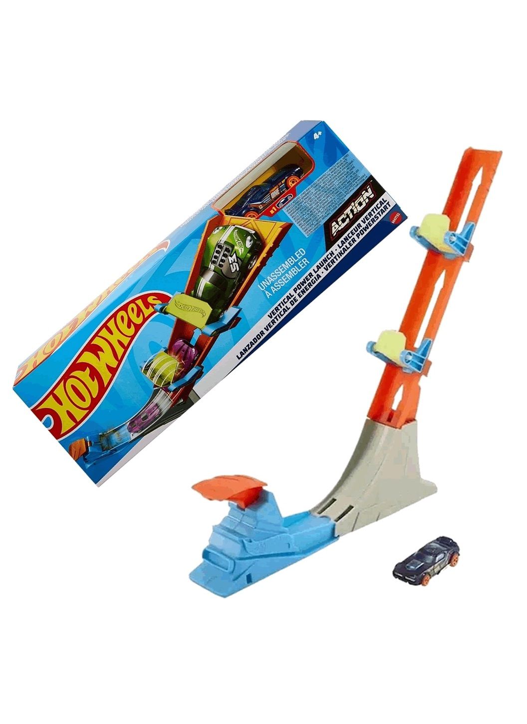 Pista De Looping Hot Wheels Action Desafio Da Altura Mattel