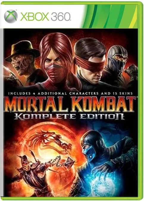 Mortal Kombat 9 Komplete Edition Xbox 360 - Zapach - Eletrônicos e Beleza
