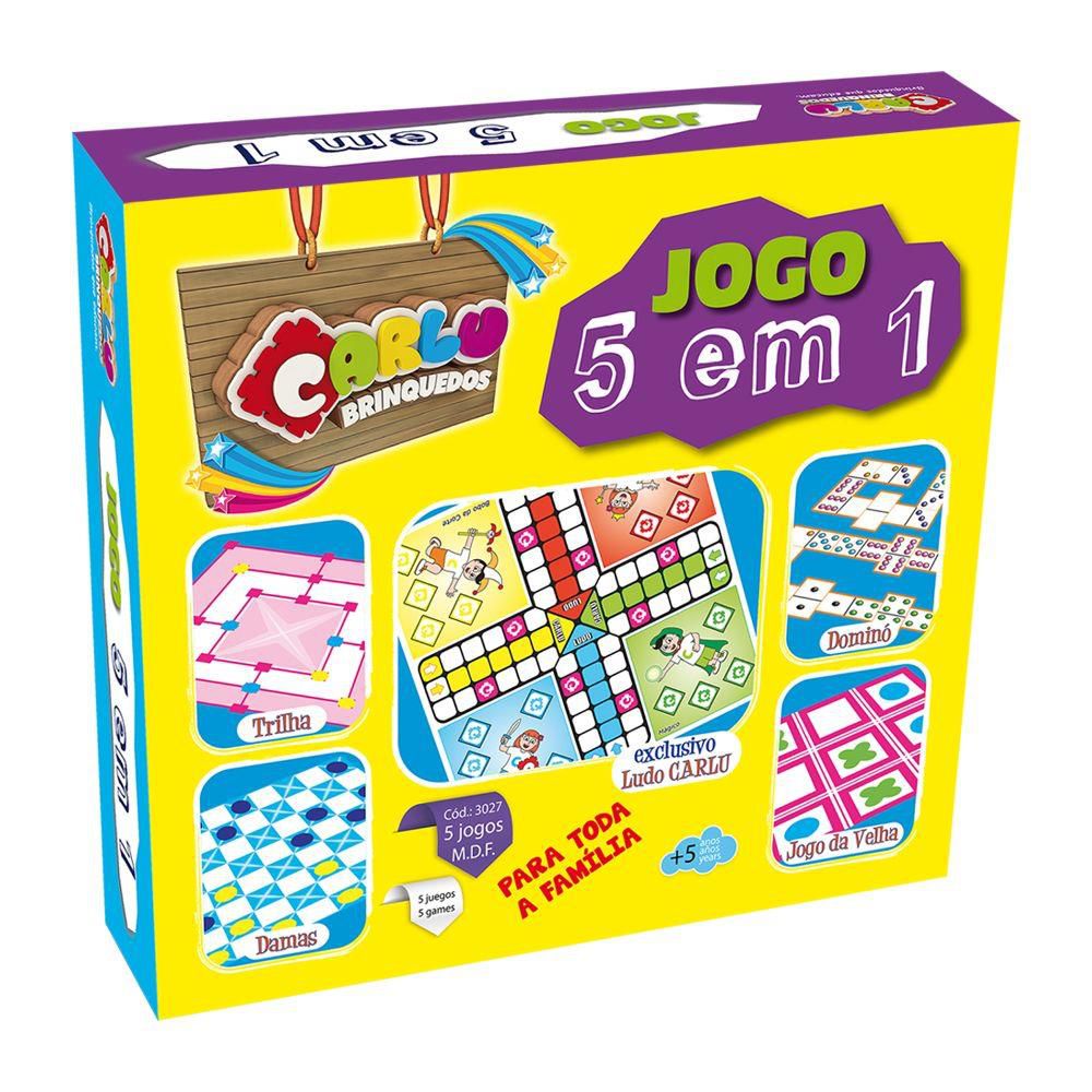 Mundo Carlu  Jogo de Damas 30 x 30 cm