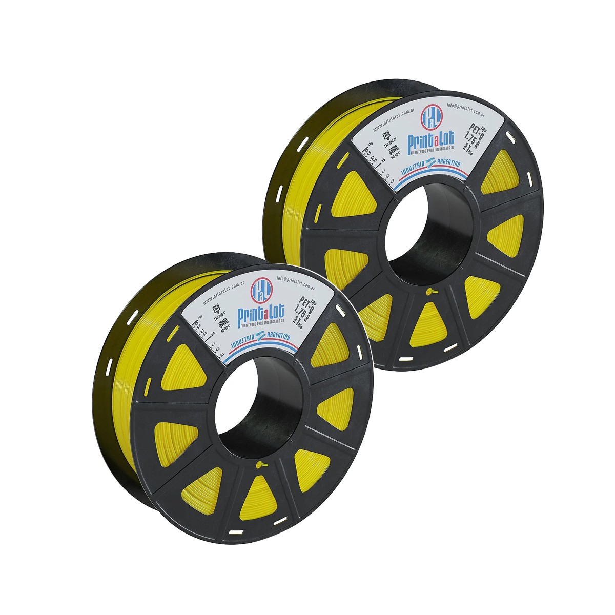 Filamento PETG Amarelo para Impressora 3D