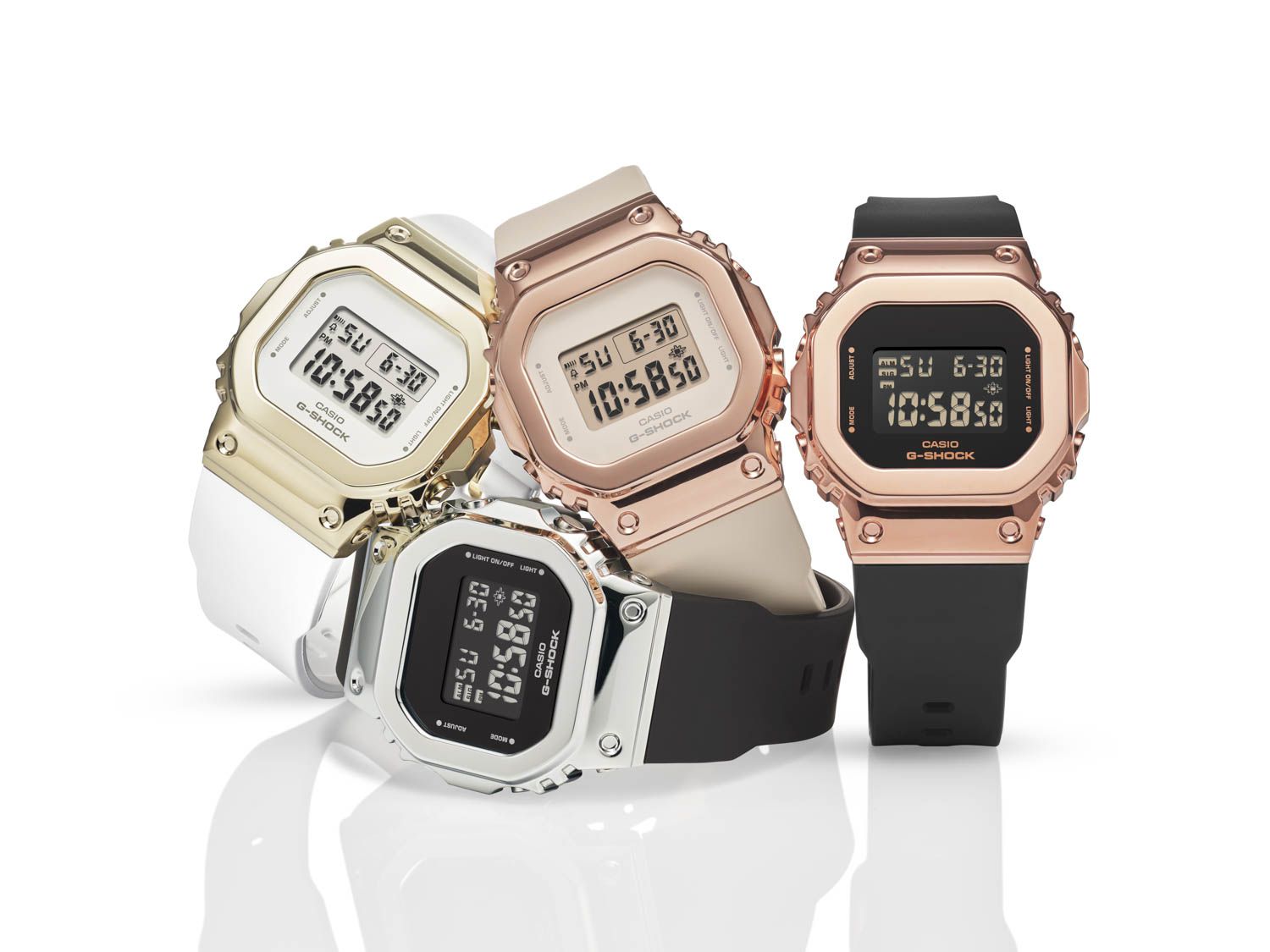 Relogio Casio G-SHOCK Feminino GM-S5600-1DR - Relojoaria Impala