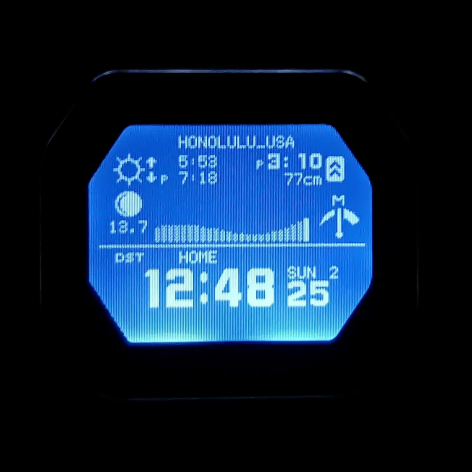 G-Shock GBX-100NS-1DR G-LIDE Surf MIP Azul 200M - Relojoaria