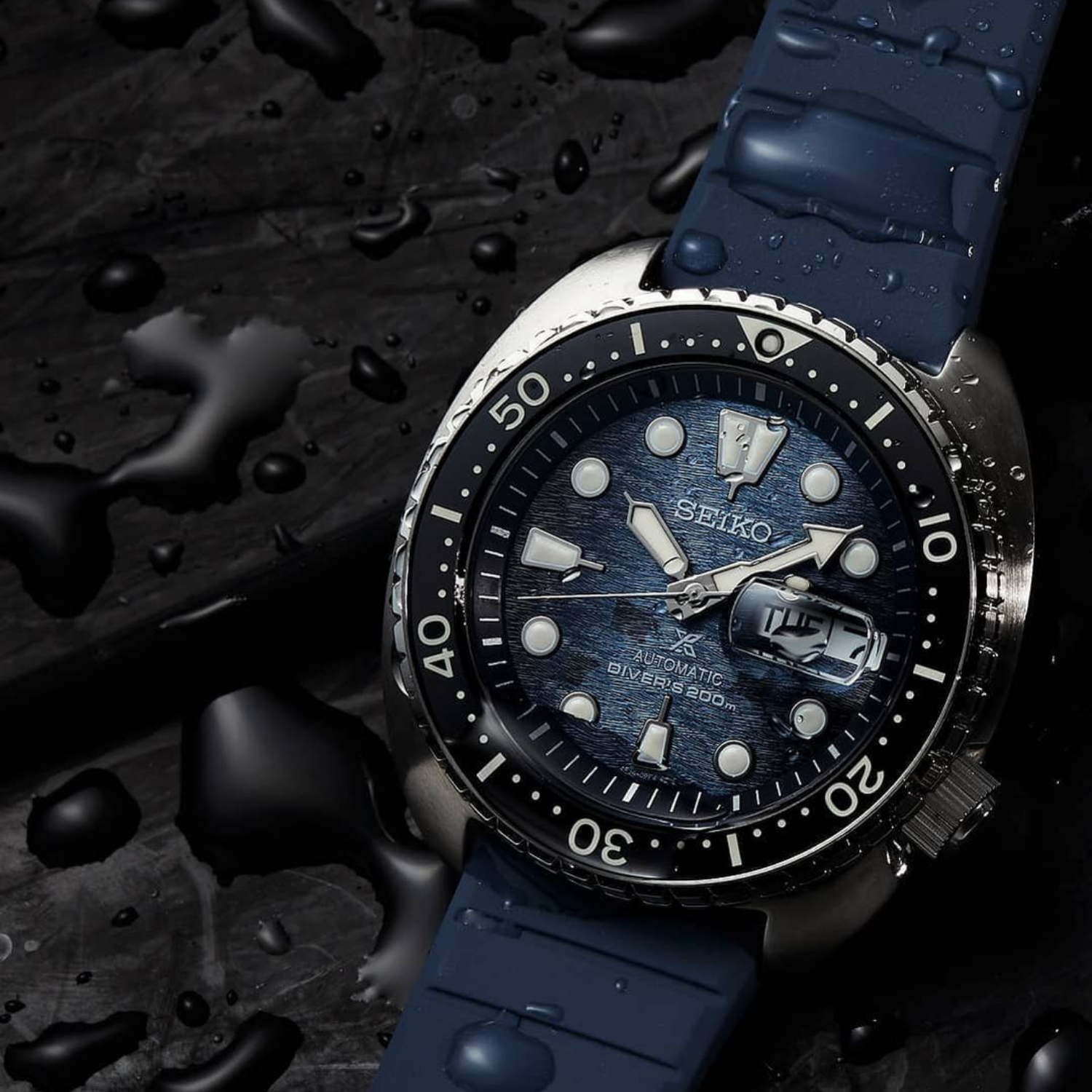 Seiko Prospex SRPF77 King Turtle Manta Ray 45mm 200m - Relojoaria