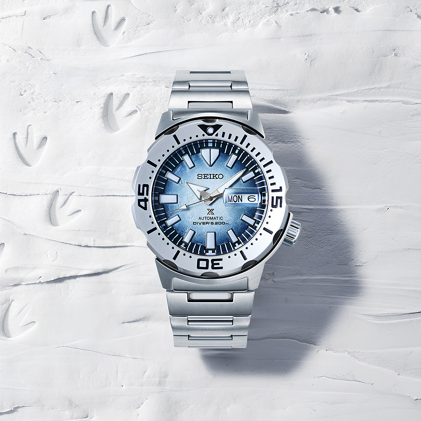 Relógio Seiko Prospex Monster Antarctica SRPG57 Automático