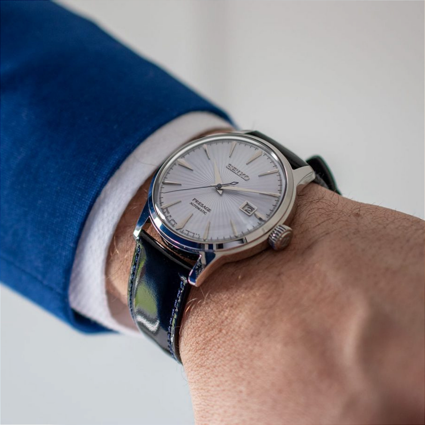Relógio Seiko Presage Cocktail Time Skydiving SRPB43J1 40.5 mm