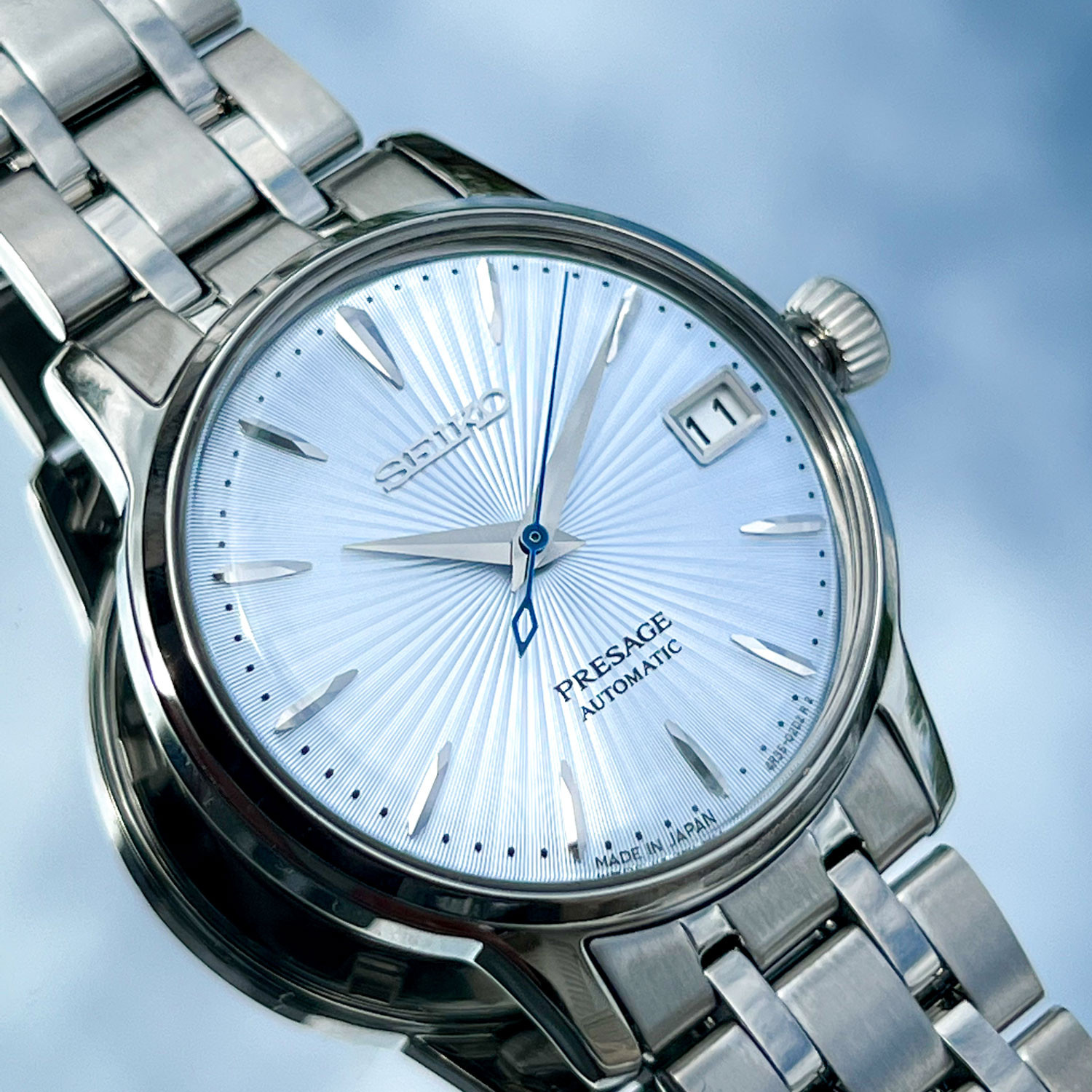 Seiko Presage SRP841 Skydiving Feminino Automático 33.9mm
