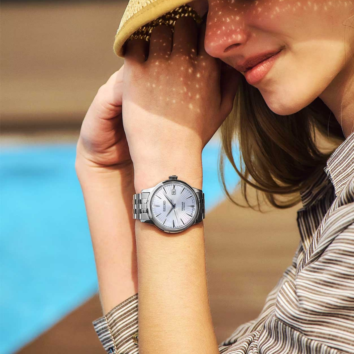 Seiko Presage SRP841 Skydiving Feminino Automático 33.9mm