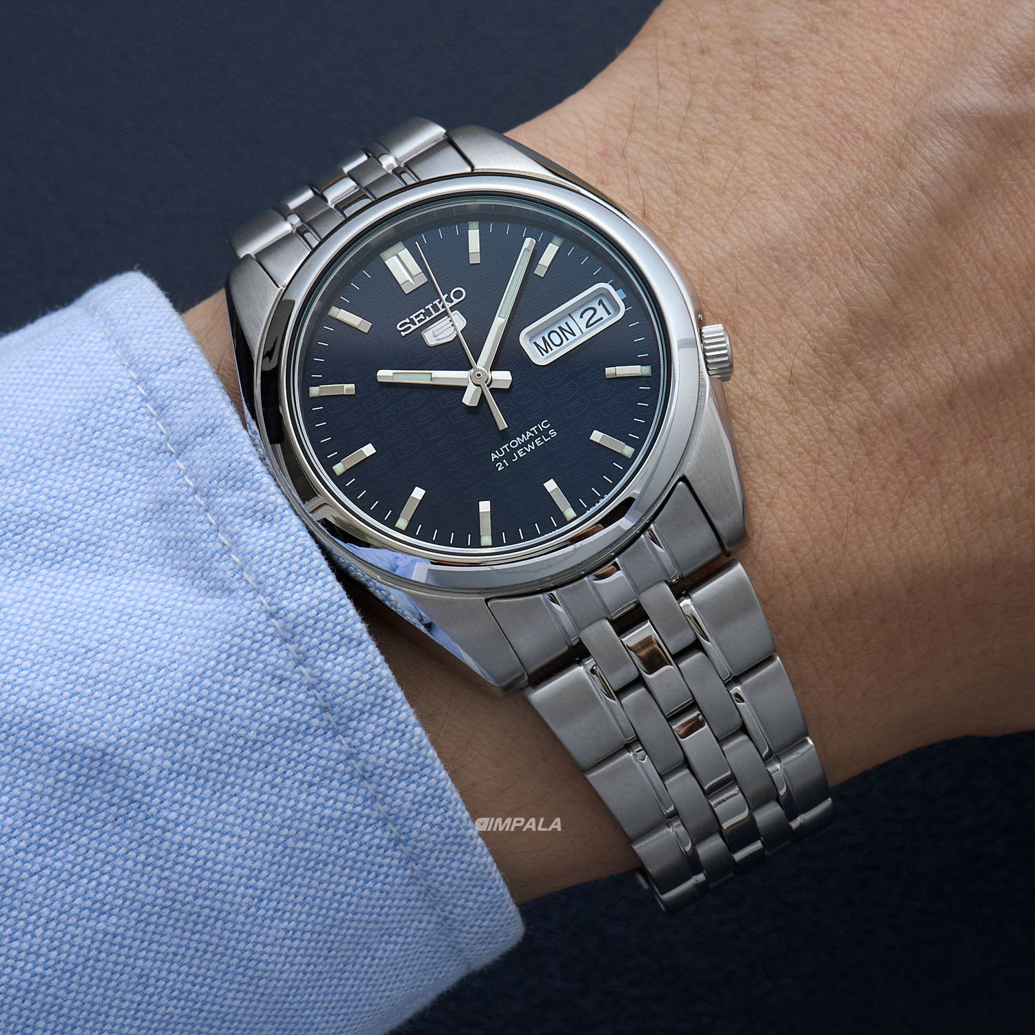 Relógio Seiko 5 SNK357 Automático 37 mm Calibre 7S26 - Relojoaria