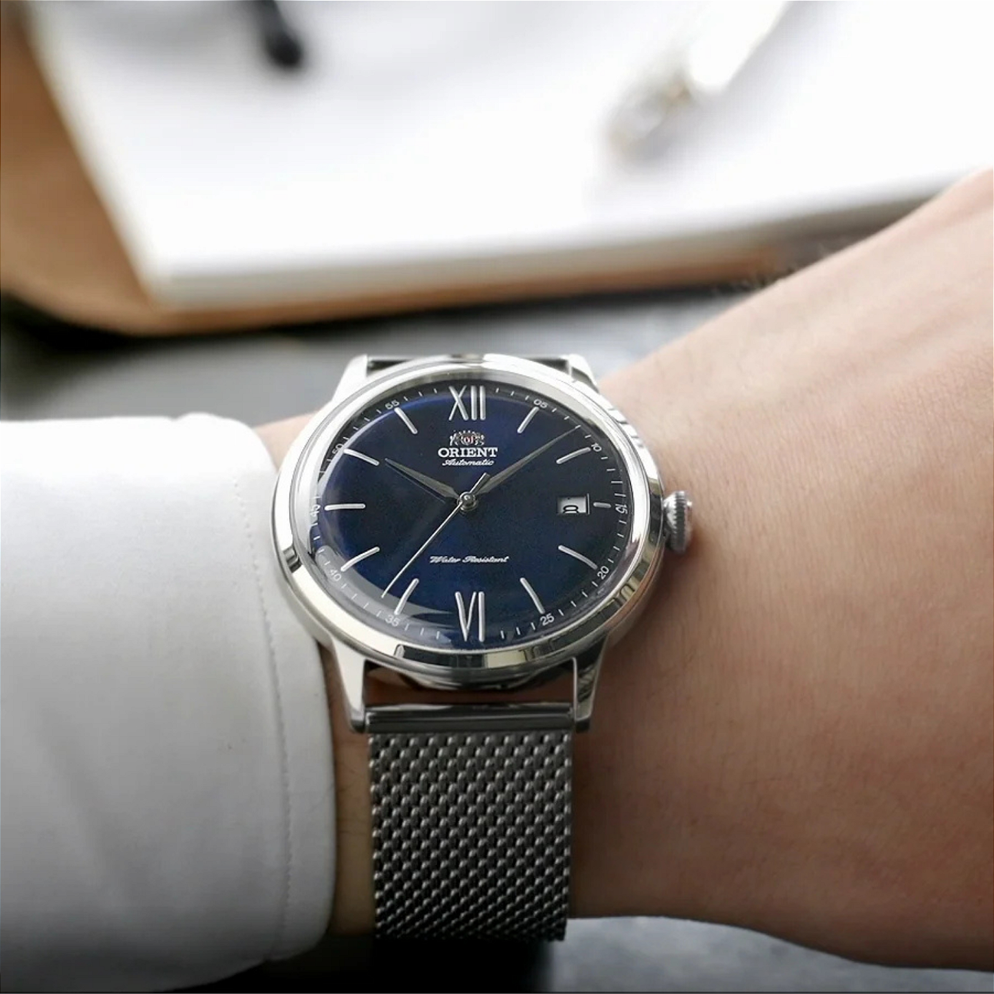 Orient Bambino Automático RA-AC0019L30B Azul Clássico - Relojoaria