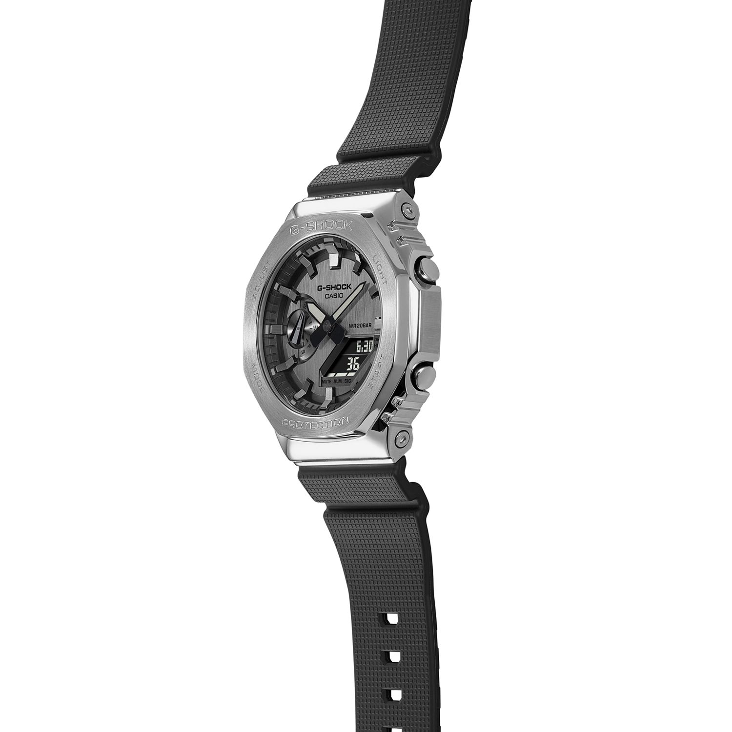 G-Shock G-Steel GM-2100-1ADR Cinza Quartzo - Relojoaria Impala