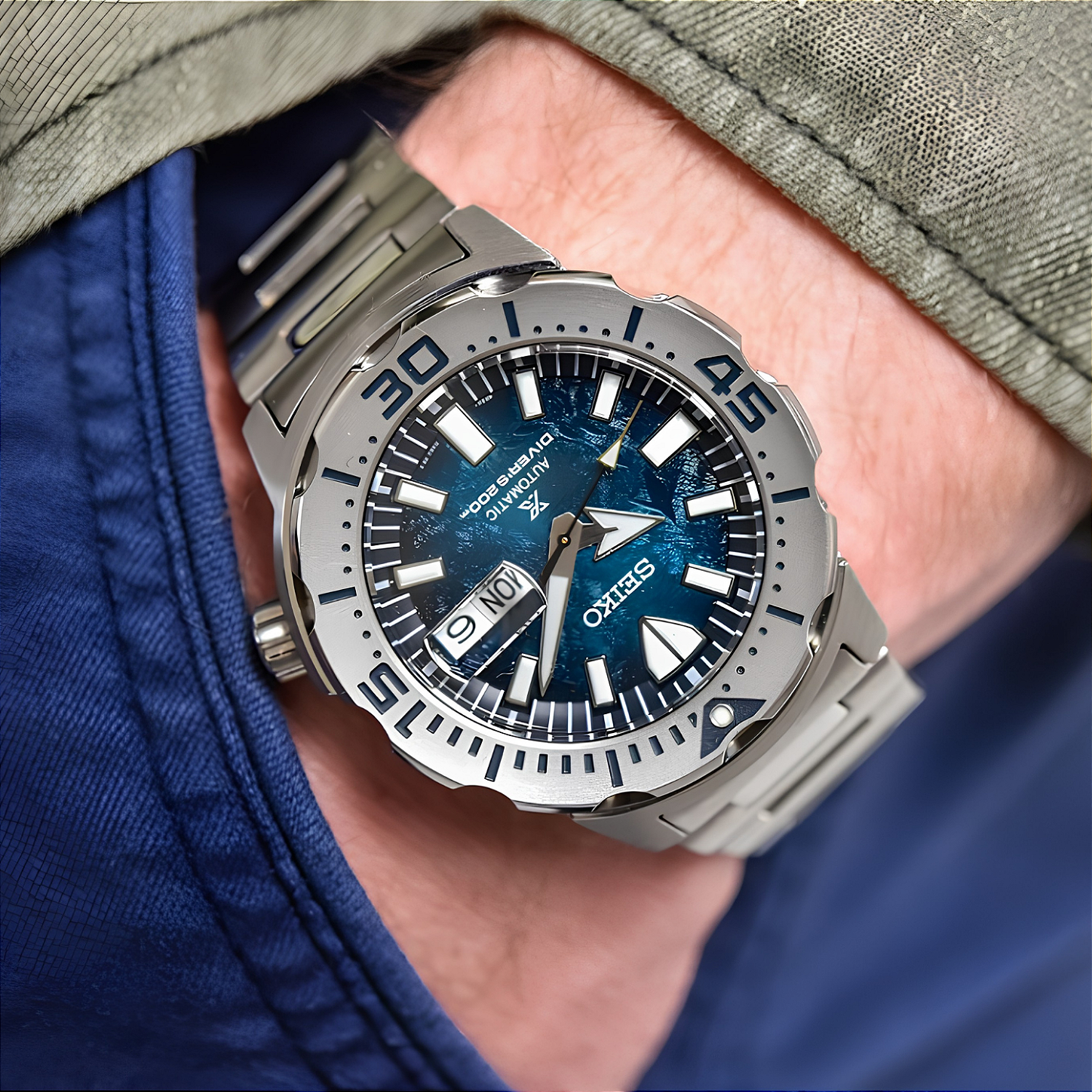 Relógio Seiko Prospex Monster Penguin SRPH75 - Relojoaria Impala