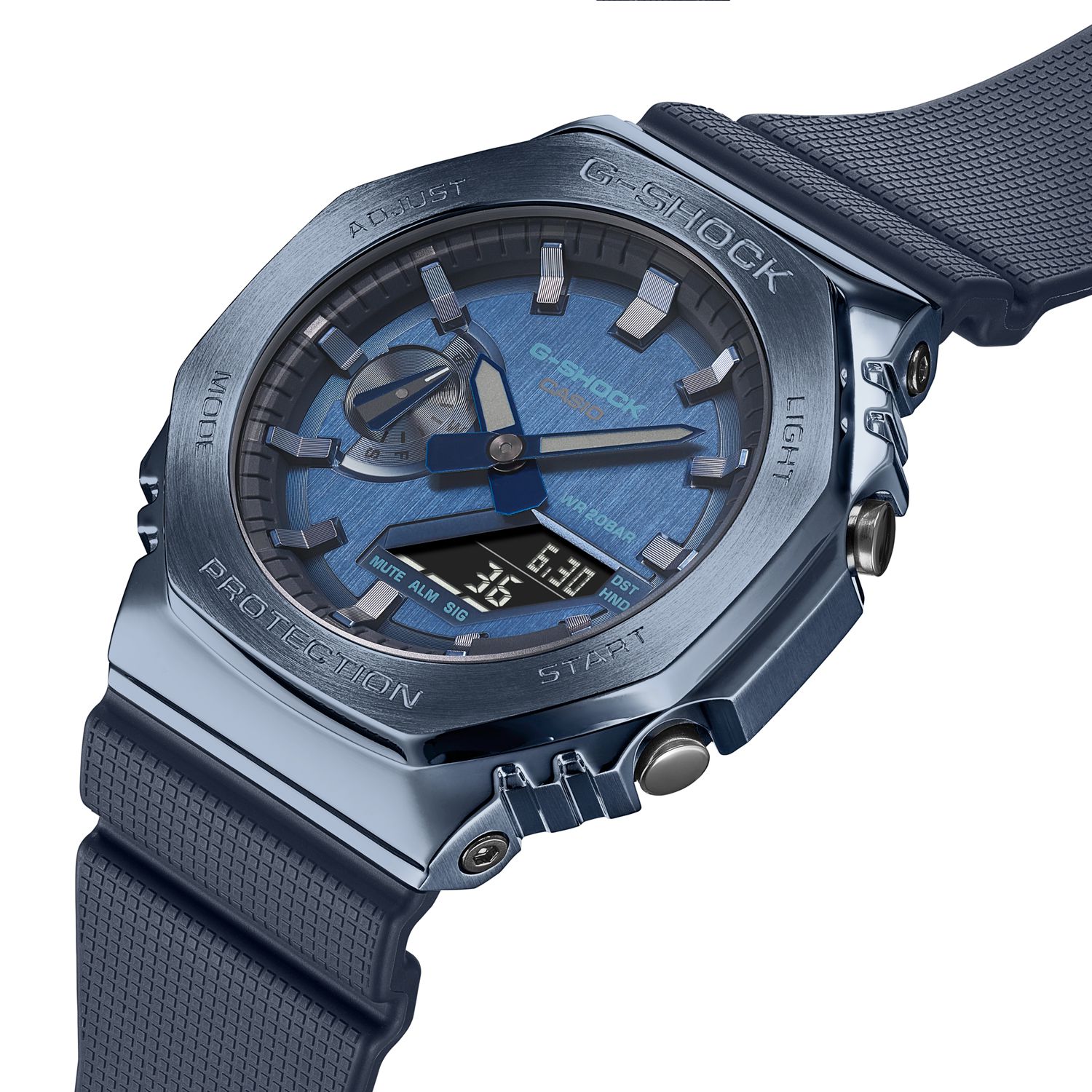 G-Shock G-Steel GM-2100N-2ADR Azul Quartzo - Relojoaria Impala