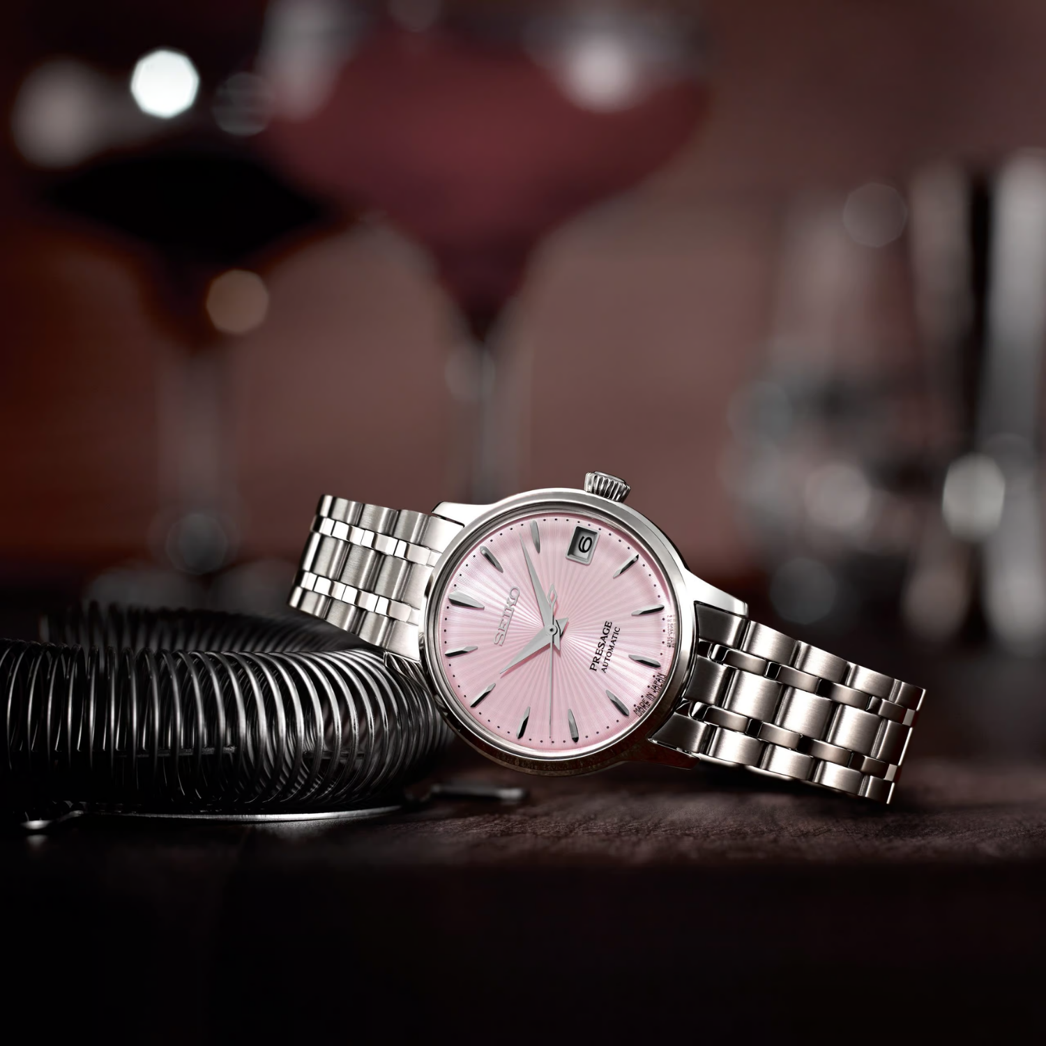 Relógio Seiko Presage Cocktail Time Cosmopolitan SRP839 Automático